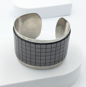 Vintage statement cuff bracelet